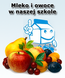 Logo-Mleko i oweoce w naszej szkole